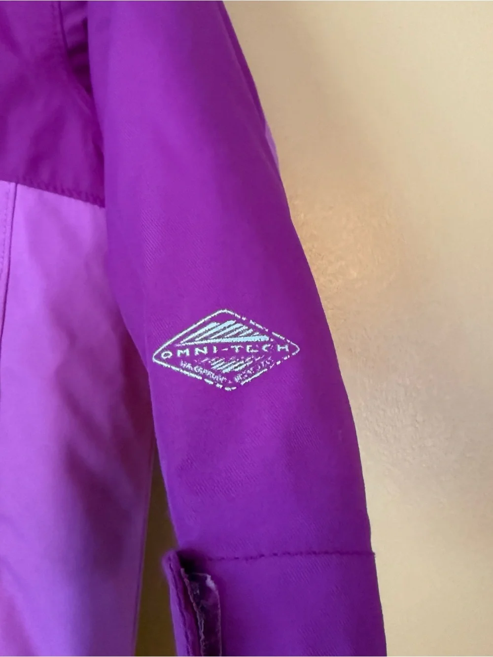 Columbia Toddler Girls 18-24M Purple Omni-Heat Hooded Insulated Jacket